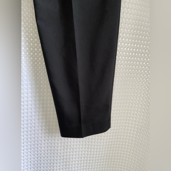 Women’s H&M black Ankle-length slacks stretchy trousers pants size‎ 10 NWT - Picture 7 of 13